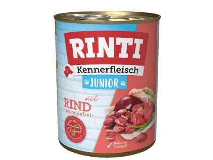 Rinti Kennerfleish Junior Hovadzie 800g
