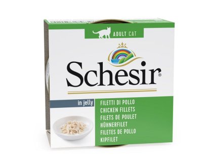 Schesir Cat - Kuracie filety v želé 85g
