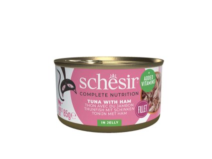 Schesir CB Wet Tuniak so šunkou v želé konzerva 85g