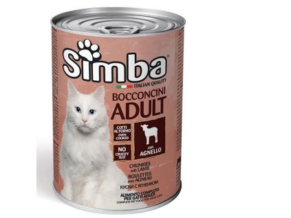 Simba Cat kúsky jahňacieho mäsa 415g