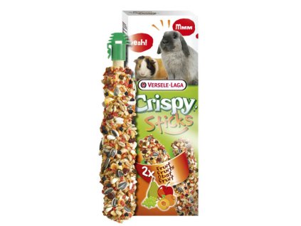 Versele-Laga Crispy Sticks Rabbits-Guinea Pigs Carrot & Parsley 110g