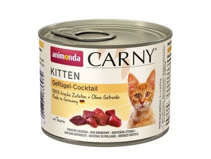Animonda Carny Mačiatko - Hydinový kokteil 200g