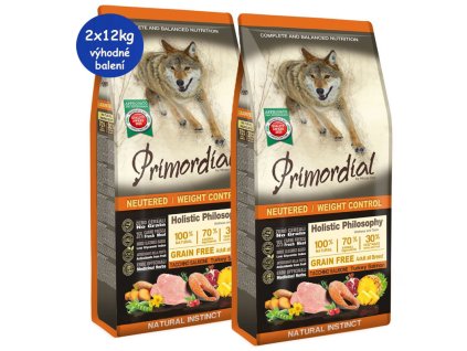 Primordial All Size Morka a losos 2x12kg CZ