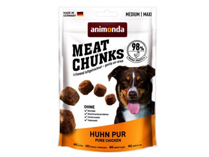 Animonda Meat Chunks Medium&Maxi Dog - kuracie mäso 80g