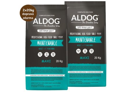 Aldog Maintenance Maxi 2x20kg