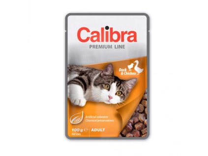 Calibra Cat Premium Adult Duck & Chicken 100g