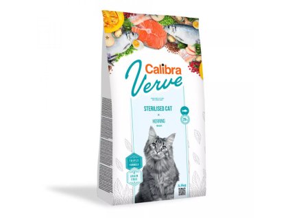 Calibra Cat Verve GF Sterilised Herring 3,5kg