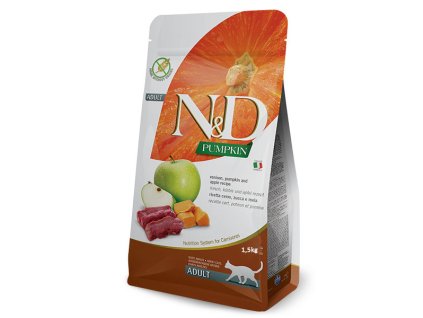 Farmina N&D Cat GF Pumpkin Venision 1,5kg