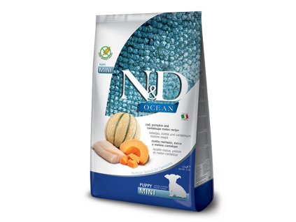 Farmina N&D Pumpkin Puppy Mini - Cod & Cantaloupe Melon 2,5kg