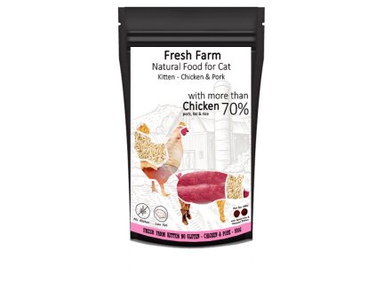Fresh Farm No Gluten Mačiatko - Kuracie a bravčové 1,4kg