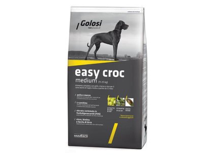 Golosi Dog Easy Croc Medium - Kuracie a hovädzie s ryžou 12kg