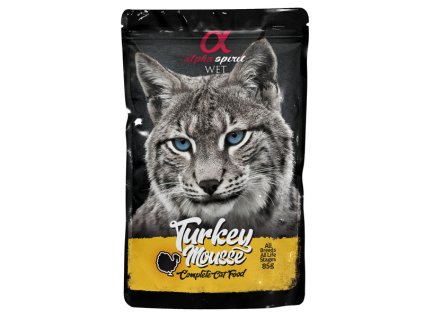 Alpha Spirit Cat - Jemné morčacie 85g