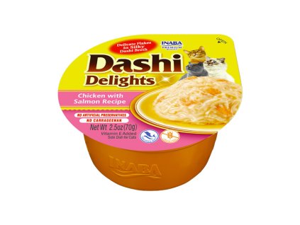 Inaba Dashi Delights Chicken salmon 70g