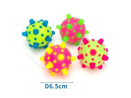 LED svietiaca METEORIT lopta pre psa Nobleza 6,5cm