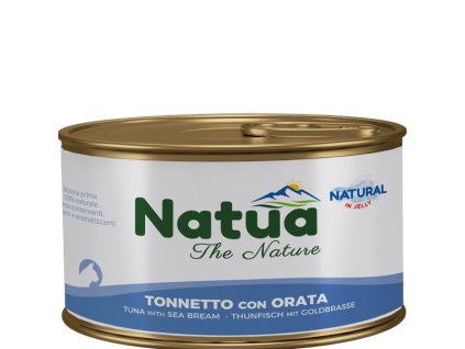 Natua Cat Adult - Filety z tuniaka a pražma 150g