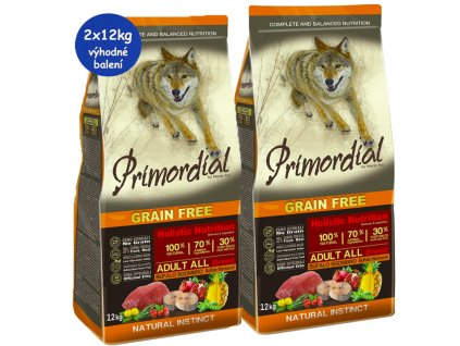 Primordial All Size Byvol a makrela 2x12kg CZ