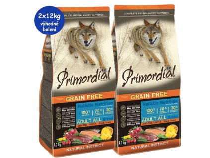 Primordial All Size Kacica a pstruh 2x12kg CZ