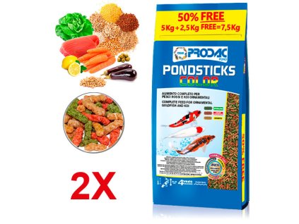 Prodac Pondsticks Color - 7,5kg
