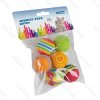 Set hračiek pre mačku Nobleza - Mix 6 penových loptičiek