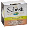 Schesir Cat - Kuracie s pražmou vo vývare 70g