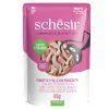Schesir CB Wet Tuniak, kura a sunka v želé kapsicka 85g