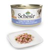 Schesir Dog Adult Petit Cousine - Tuniak a hrášok 85g