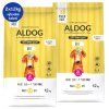 Aldog Adult Beef Rice ML 2x12kg CZ