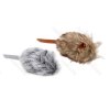 Hračka pre mačku Nobleza - Myš s kožušinkou 15cm