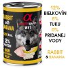 Alpha Spirit Dog Wet - Rabbit & Banana 400g