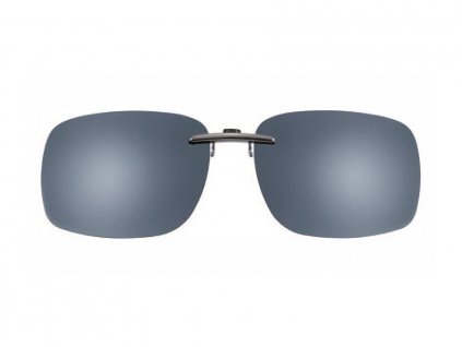 CENTROSTYLE - SLUNEČNÍ KLIP - NA KOVOVÉ BRÝLE - 58 X 42 MM - 12750 - GREY POLARIZED