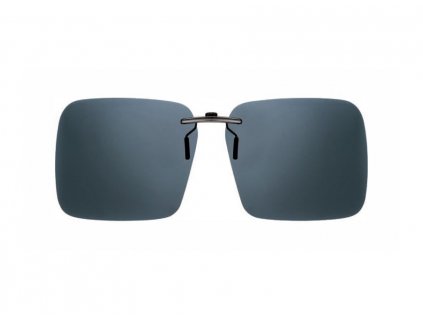 CENTROSTYLE - SLUNEČNÍ KLIP - NA PLASTOVÉ BRÝLE - 67 X 54 MM - 12774 - GREY POLARIZED