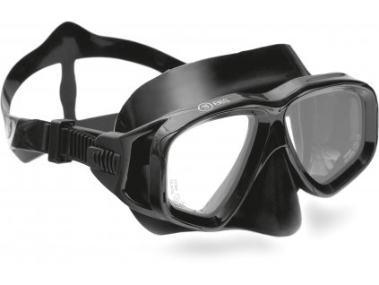 B&S - HOBBY POTÁPĚČSKÁ MASKA - ČERNÁ / ČERNÁ