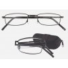 ČTECÍ BRÝLE - SKLÁDACÍ - ČERNÉ