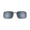 CENTROSTYLE - SLUNEČNÍ KLIP - NA KOVOVÉ BRÝLE - 56 X 40 MM - 12753 - GREY POLARIZED