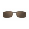 CENTROSTYLE - SLUNEČNÍ KLIP - NA KOVOVÉ BRÝLE - 52 X 32 MM - 12796 - BROWN POLARIZED