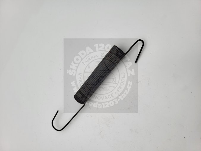 Pružina pedálů - starý typ a páky ruční brzdy