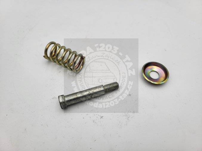 Šroub výfuku s pružinou - sada