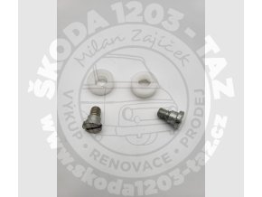 Kladka středního závěsu bočních posuvných dveří - sada