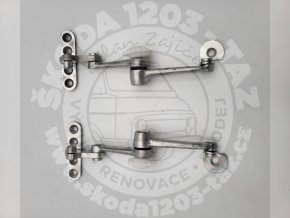 Uzávěry větracího okna - zadní