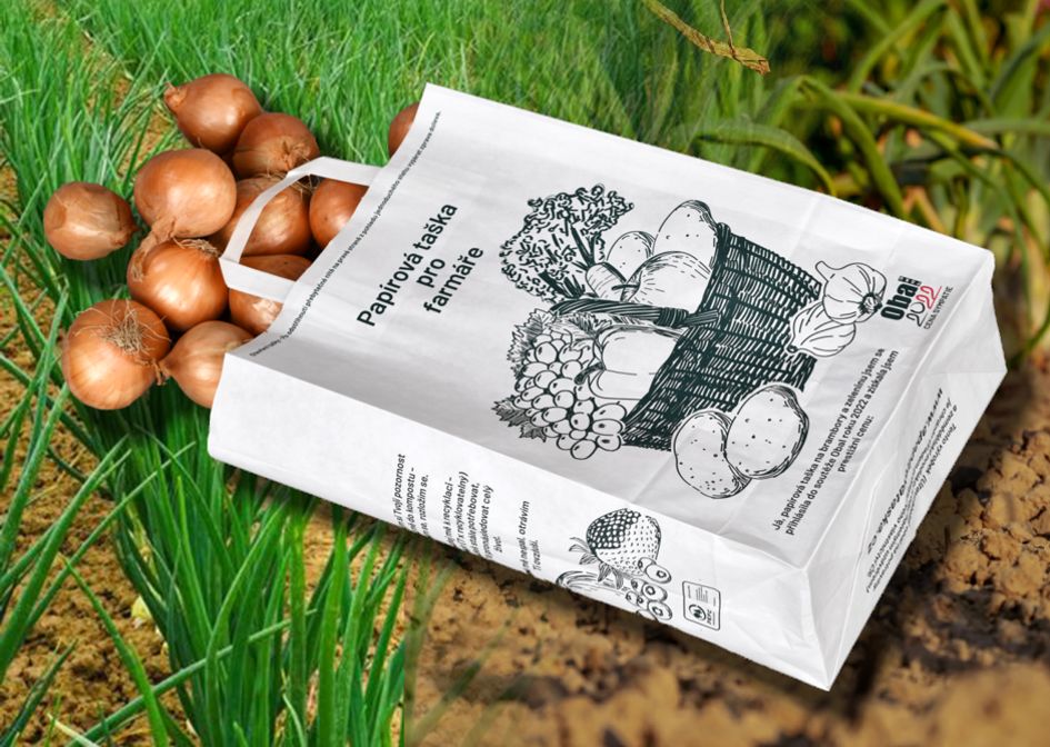 Farmářská EKO papírová taška