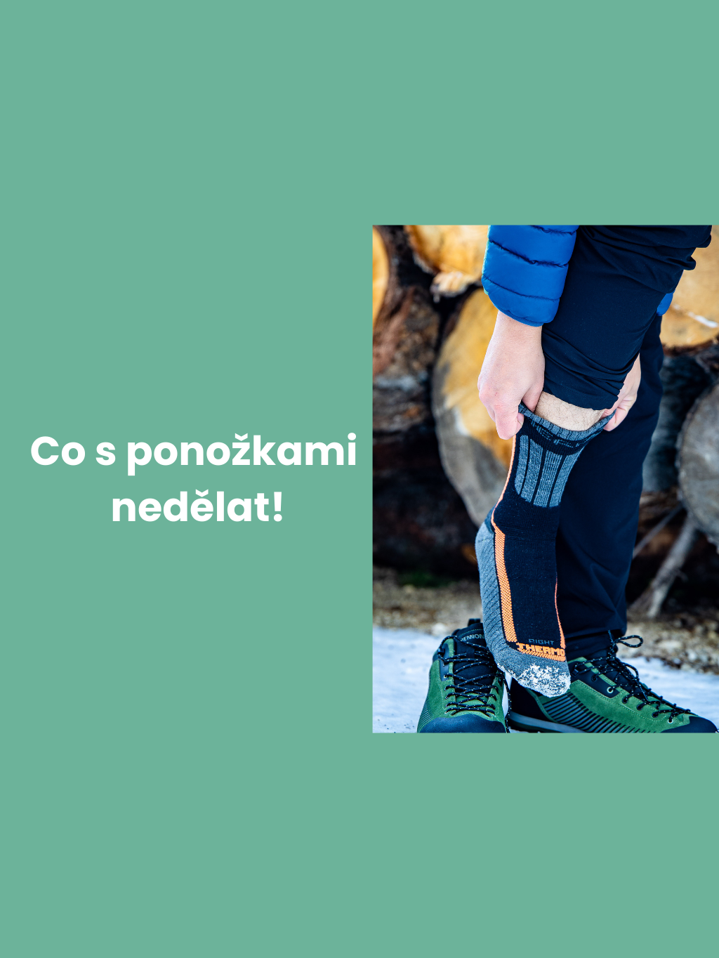 Péče o ponožky aneb, co s ponožkami nedělat