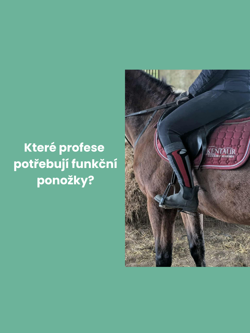 Které profese potřebují funkční ponožky?