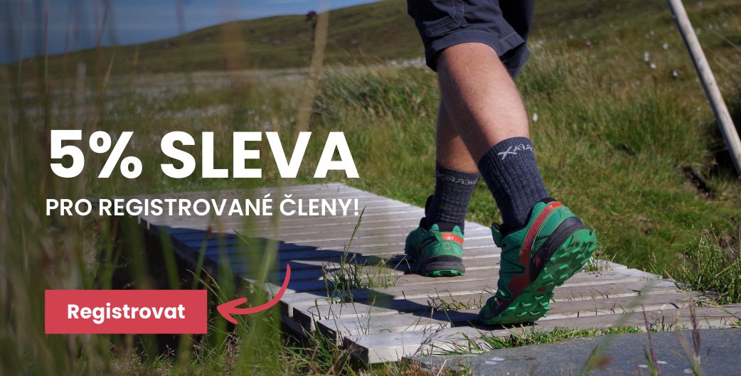 5% sleva pro registrované
