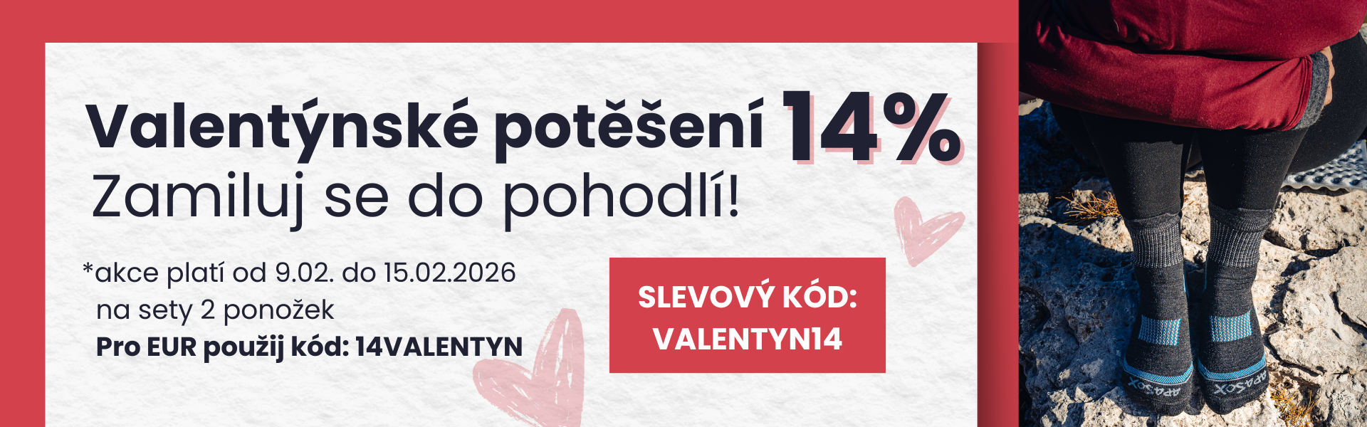 Valentýn. Slevový kód: VALENTYN14