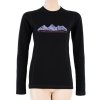 SENSOR dámské tričko MERINO DF ADVENTURE XL dl. rukáv černá