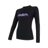 SENSOR dámské tričko MERINO DF ADVENTURE XL dl. rukáv černá