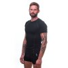 SENSOR pánské tričko MERINO ACTIVE kr. rukáv černá