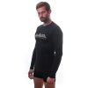 SENSOR pánské tričko MERINO DF ADVENTURE S dl. rukáv černá