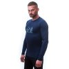 SENSOR pánské tričko MERINO DF CAMP M dl. rukáv deep blue