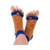 Adjustační ponožky oranžová/modrá